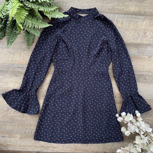 J.O.A. Dresses & Skirts - J.O.A. Los Angeles Black Long Sleeve Dress